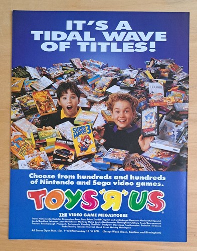 Toys us video - 'r', game