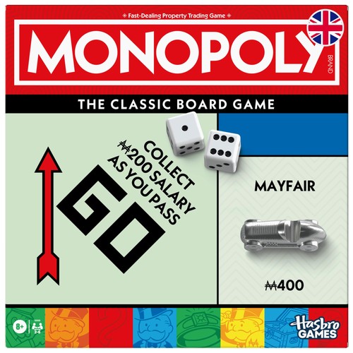 Monopoly board game with - monopoly,