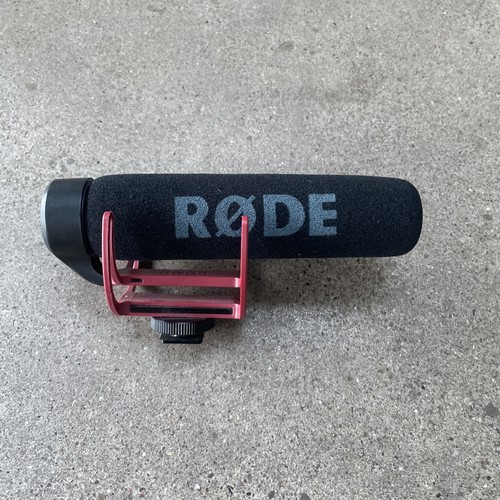 Rode videomic camera - go, on-camera
