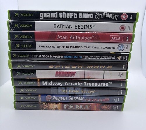 11x original xbox games - 11x,