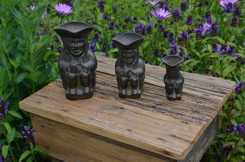 Set vintage brass - of, toby