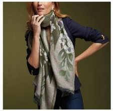 METROPOLITAN MUSEUM OF ART, LOUIS TIFFANY "GLADIOLI" OBLONG SCARF, NEW