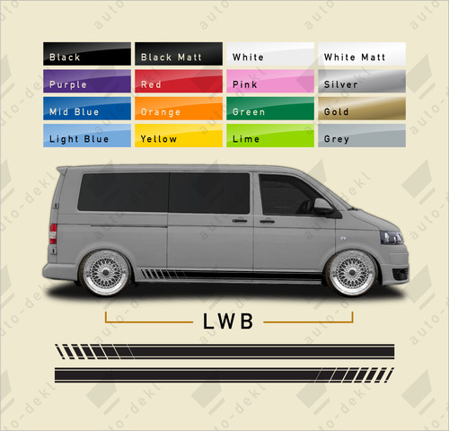 Fits transporter lwb - fits, vw