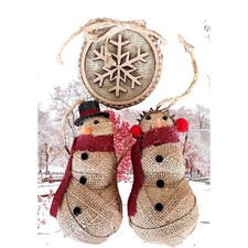 Vintage Handmade Snowflake Mr