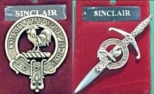 Sinclair Scottish Clan Crest