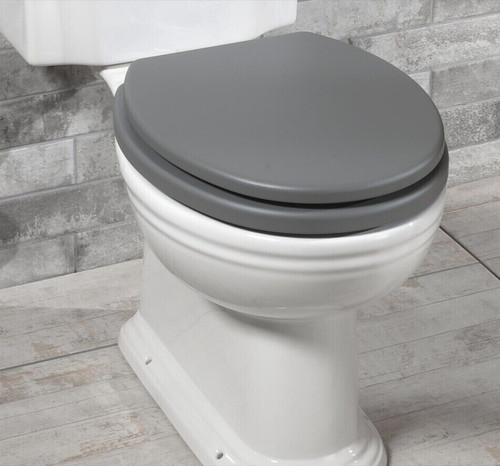 Universal wooden toilet - wooden, seat