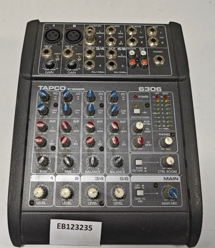 Tapco 6306 mixer for - tapco,