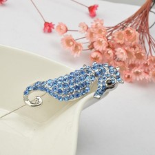 Blue Crystal Rhinestone Animal