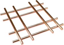 Cross Copper Kitchen Worktop Trivet Surface Protector Hot Pan Pot Stand Holder