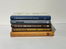 British Pocket Manuals Seaman, Spitfire, Home Guard, Western Front, Secret Agent