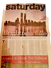 Newspaper - "Week after 9/11" - The Guardian [UK]- Sat Sept 15 2001 - Good Cond