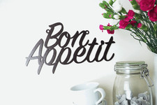 'Bon Appetit' - Steel Metal