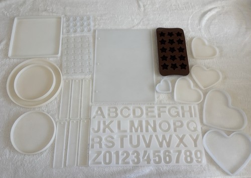 Assorted resin moulds bundle - assorted,