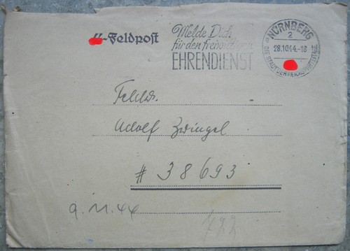 Feldpost letter with