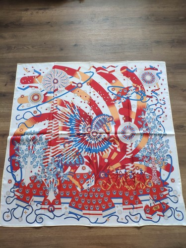 Hermes silk scarf 90x90 - hermes,
