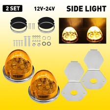 2x Amber LED Watermelon Light