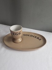 Ceramic Egg & Soldiers Set