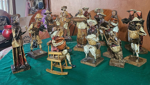 Vtg mexican folk art men - vtg,