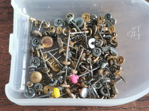 Watch crowns used mixed - watch, used,