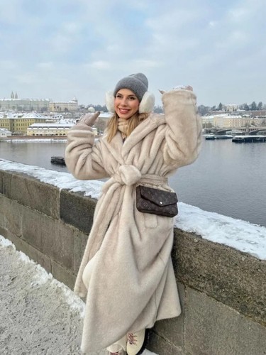 Zara belted faux fur coat - fur,