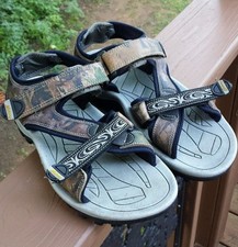 Camo Sandals Weber Velcro Boat