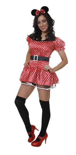 Ladies missy mouse costume - ladies,