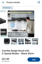 COMFEE' 60 cm Visor Cooker