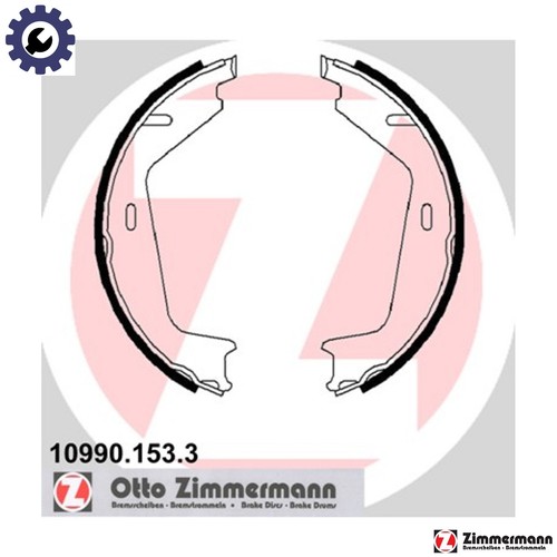 Brake shoe set parking - brake,