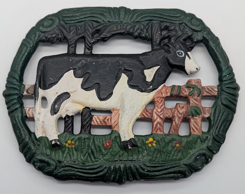 Cast iron oval - iron, trivet