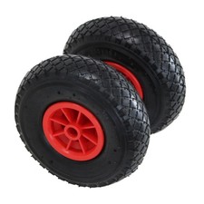 2x 10" 3.00-4 Plastic Rim Sack