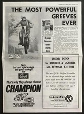 GREEVES QUB GRIFFON ANNOUNCED Article LF Motor Cycle News Reprint 19 Apr 1972