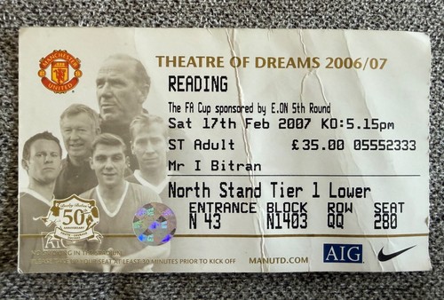 Manchester united reading - united, v