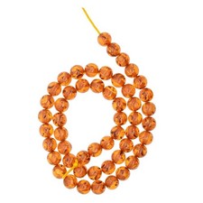 Brown amber 8mm loose - amber,