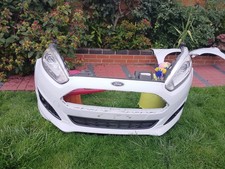 FORD FIESTA 2013-17 Front Bumper complete inc Fog Lights no top grill
