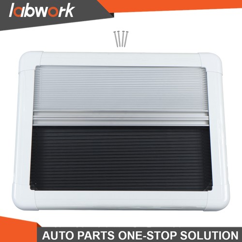 White blind flyscreen caravan - white,
