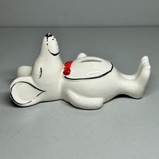 Retro Ceramic Mouse Money Box Coin Saver Piggy Bank with Stopper