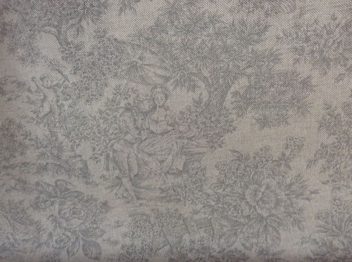 Vintage linen fabric petite - linen,