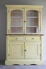 Antique Victorian Painted Pine
