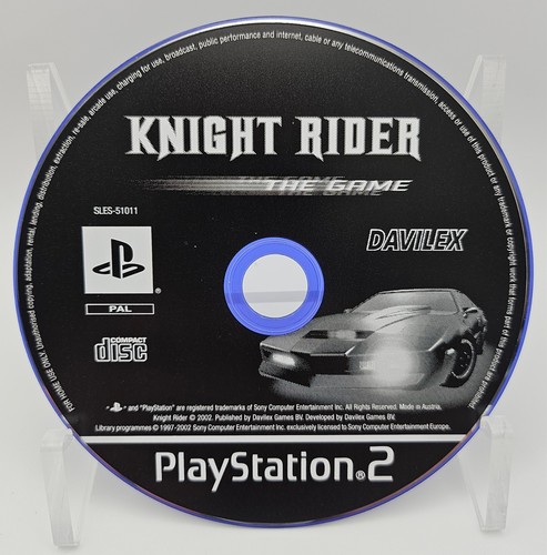 Knight rider the - game, (sony