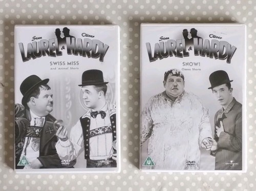Laurel hardy dvds - 2x,