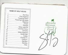 Shane Lowry signed Masters
