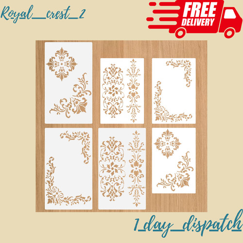 Pcs craft stencils reusable - craft,