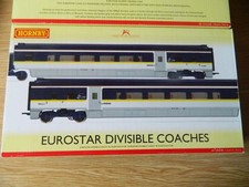 Hornby Class 373 Eurostar R4580 Coach Pack in Latest Livery for Unit 3015 3016