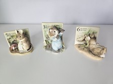 The World of Beatrix Potter Story Characters FW & Co Figurines 1997 x3