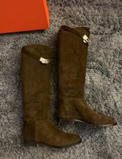 Hermes Jumping Boots Brown