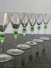 Vintage Liqueur Glasses Set 6