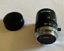 Pentax TV Lens 35mm C-Mount F 1:1.6