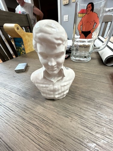 Small white elvis presley - white,