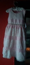 Cinderella Special Occasion Rose Pink and white girls dress 3yrs new