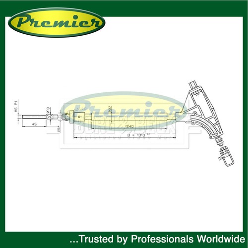 Premier front hand brake - brake, cable
